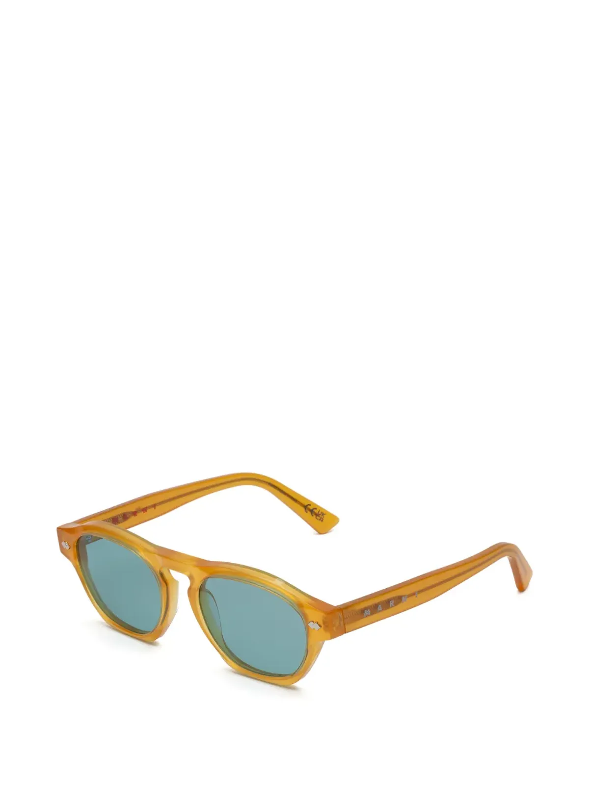 Marni Eyewear ユナリ 丸型フレーム サングラス - 画像2