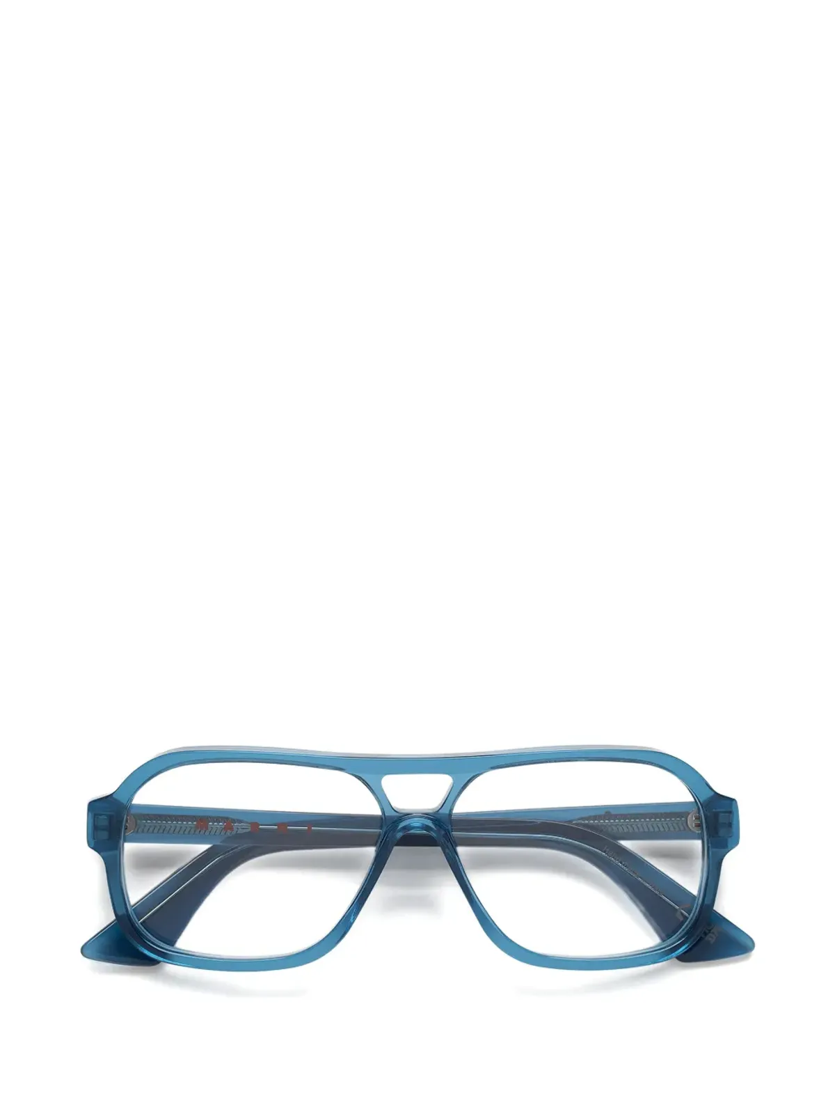 Marni Eyewear x RETROSUPERFUTURE Moziqui パイロットフレーム眼鏡 - 画像1