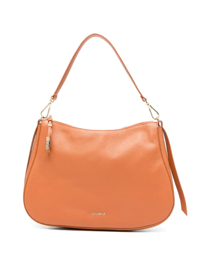 Coccinelle Coccinelle ミディアム Nory レザーショルダーバッグ ブラウンの商品画像
