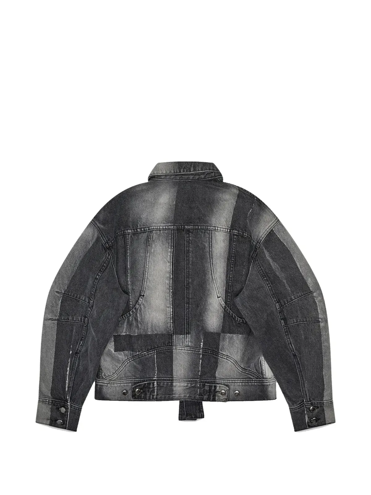 Eckhaus Latta パッチワークジャケット - 画像2