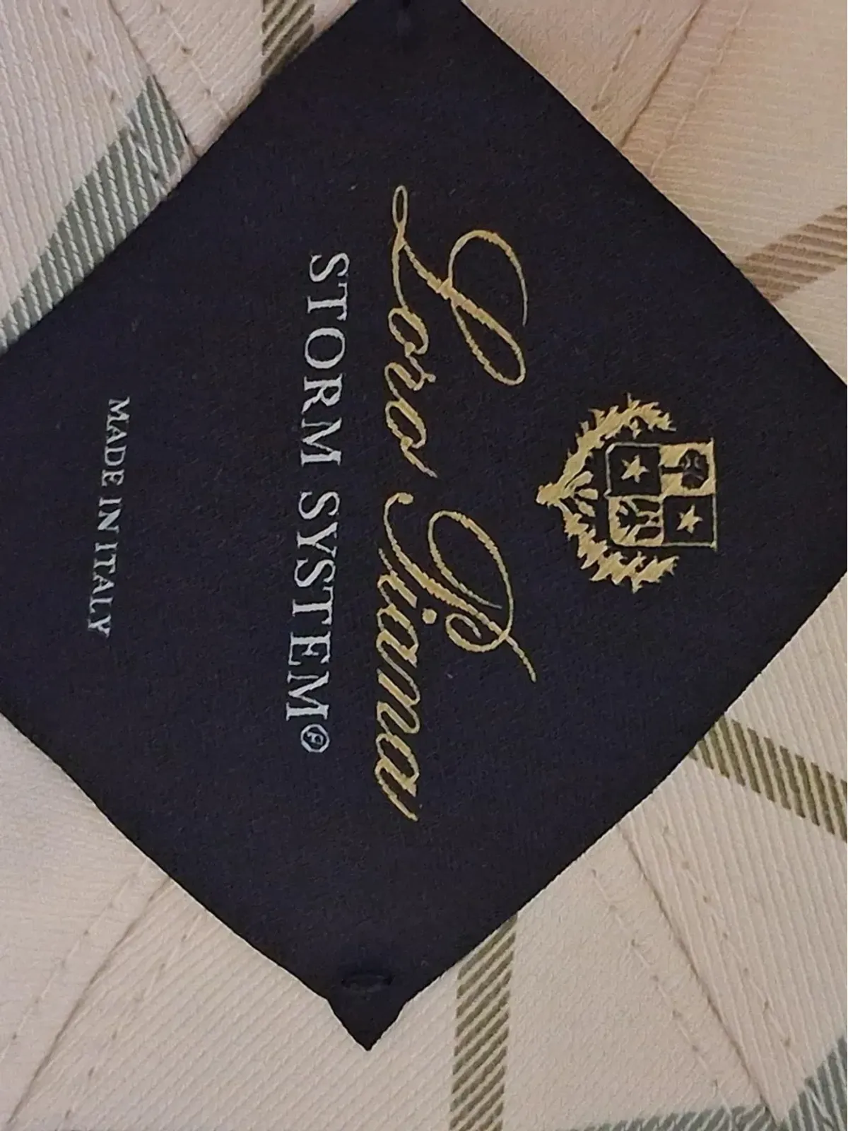 Loro Piana ビンテージ ロゴ刺繍のベースボールキャップ - 画像4