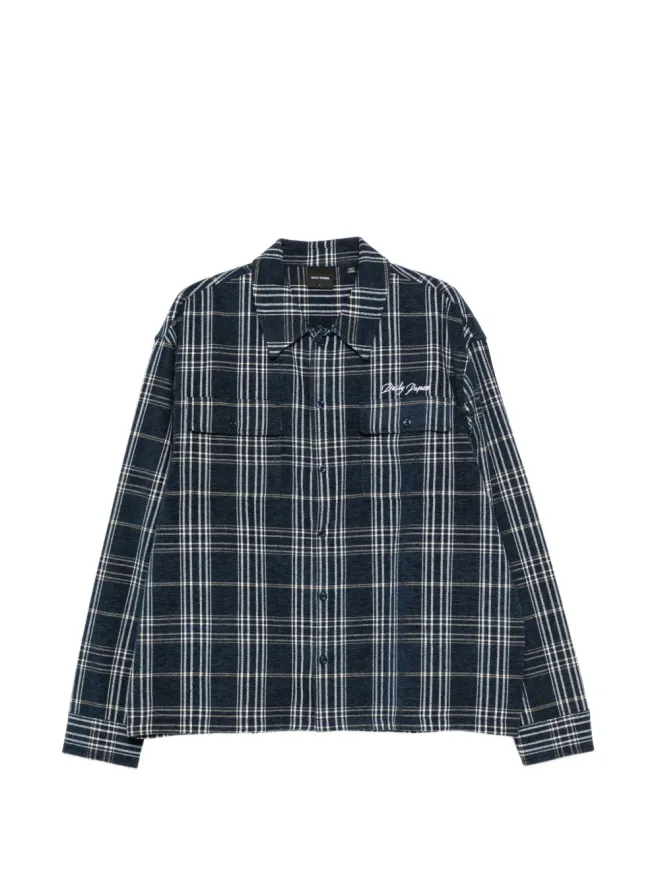 Daily Paper Daily Paper プラッド・フラップポケットシャツ - ブルーの商品画像