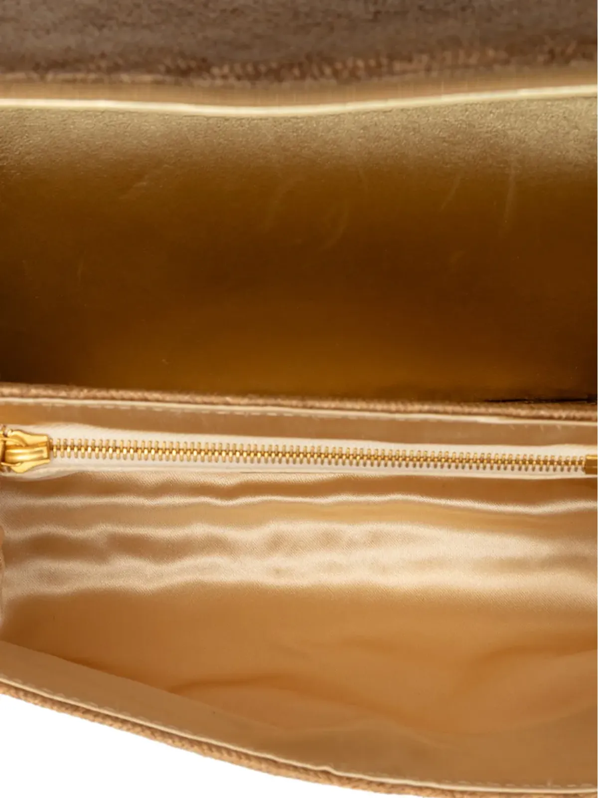 Bottega Veneta Pre-Owned 20th Century Metallic Raffia Intrecciato shoulder bag - Brown - 画像5
