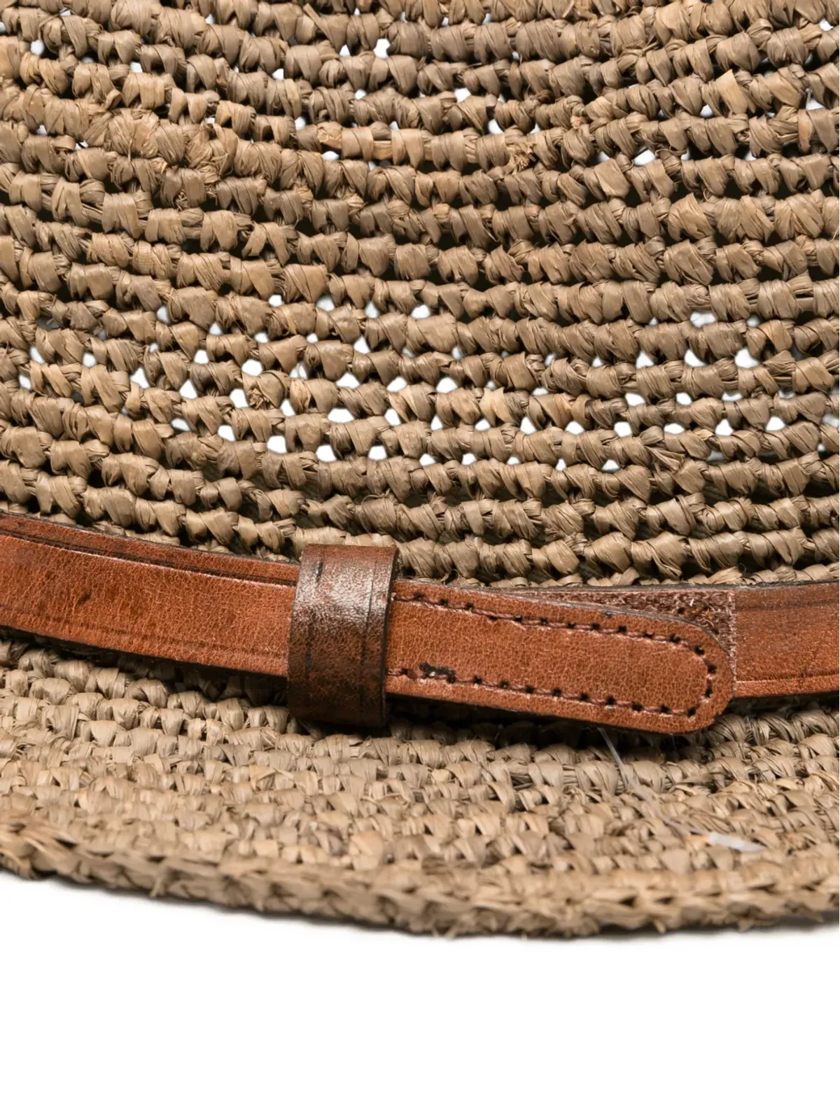 IBELIV Lubeman raffia hat - Brown - 画像3