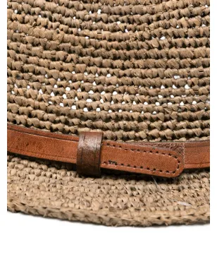 IBELIV Lubeman raffia hat - Brown - サムネイル3