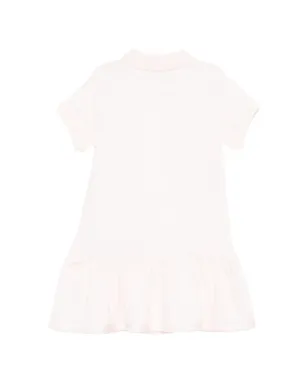 Moncler Enfant ピンクのラッフルポロドレス - サムネイル2