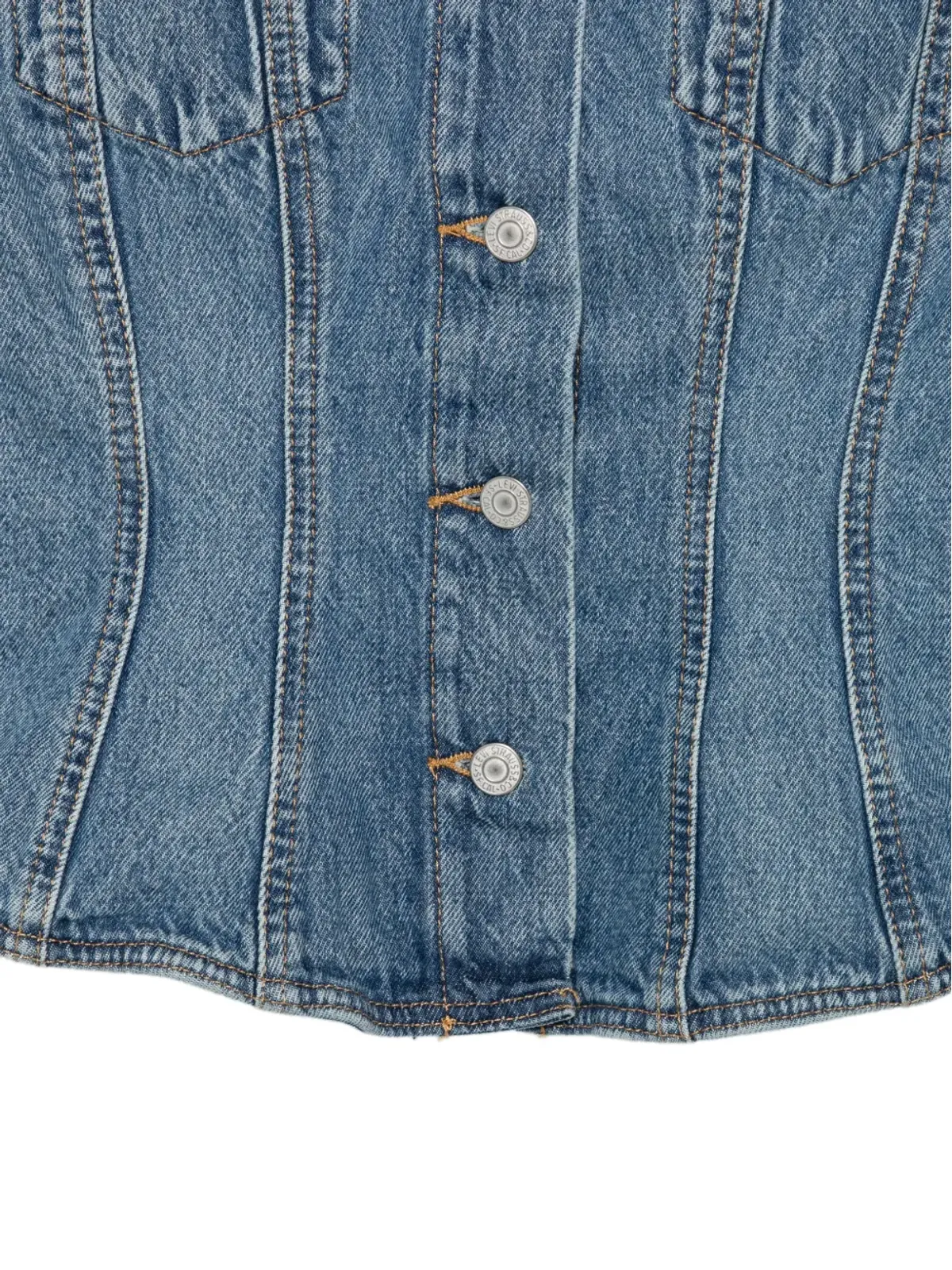 Levi's スカルプド トラッカージャケット - 画像3