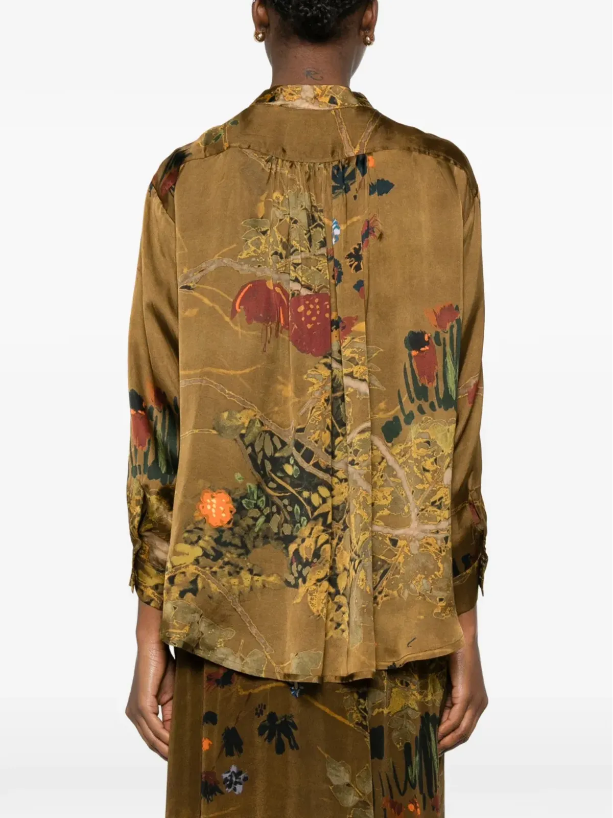 YAVI Nolen floral shirt - 画像4