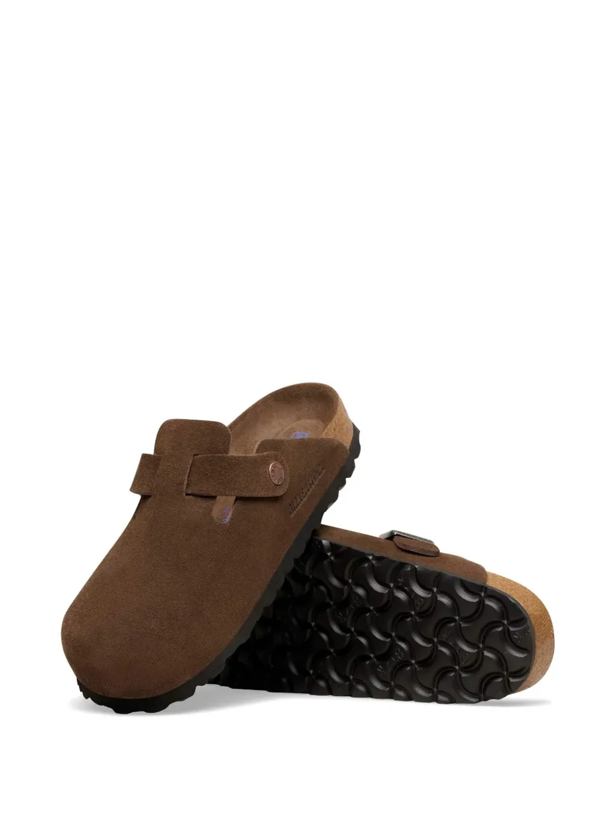 Birkenstock ボストン バックル付きストラップスリッパ - Brown - 画像3