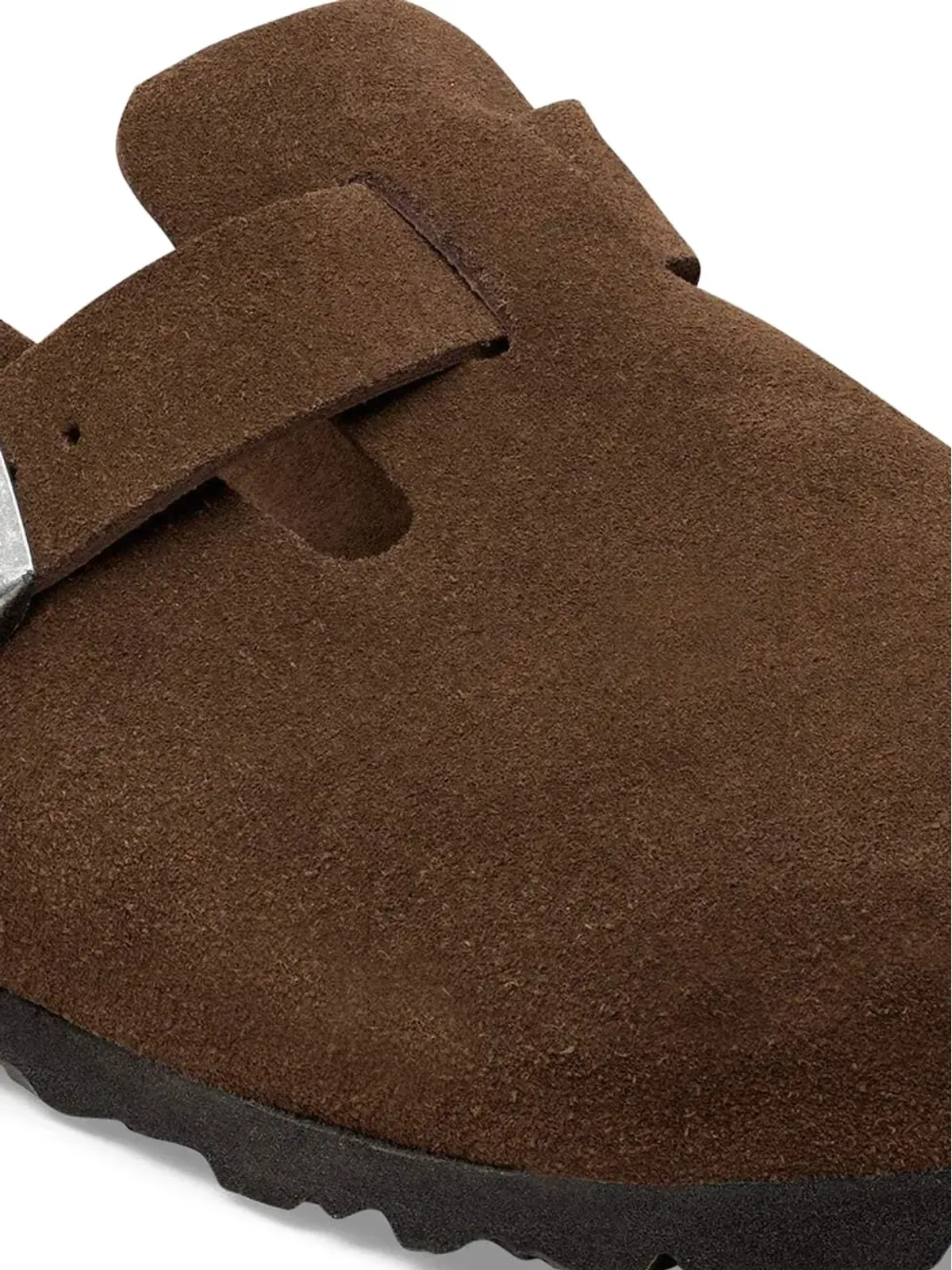 Birkenstock ボストン バックル付きストラップスリッパ - Brown - 画像4