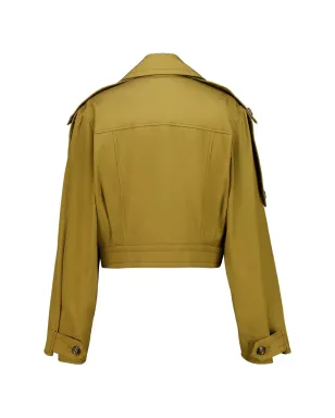 ZIMMERMANN ルナ・ドリル クロップドカーゴジャケット - サムネイル2