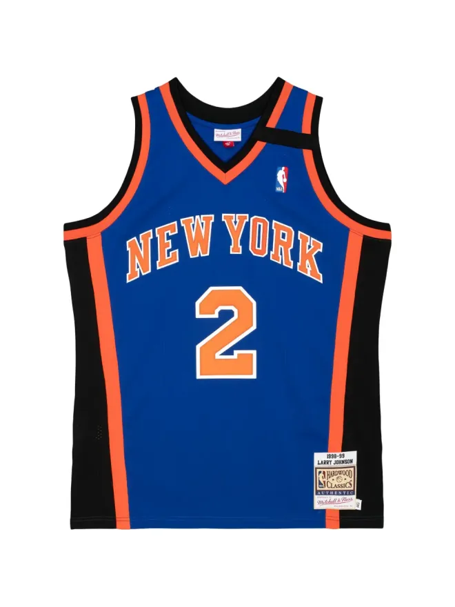 Mitchell & Ness Mitchell & Ness ニューヨーク・ニックス 1988-1989 ベスト - ブルーの商品画像