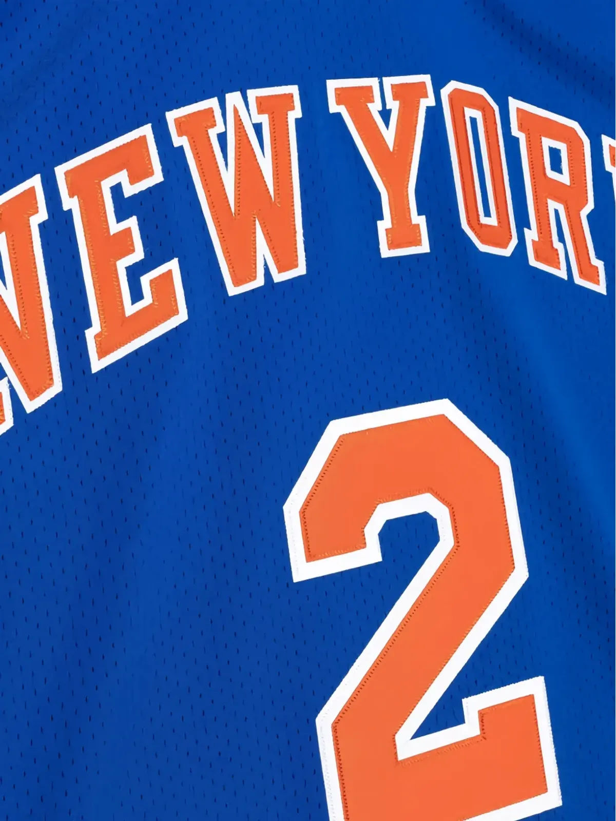 Mitchell & Ness ニューヨーク・ニックス 1988-1989 ベスト - ブルー - 画像3