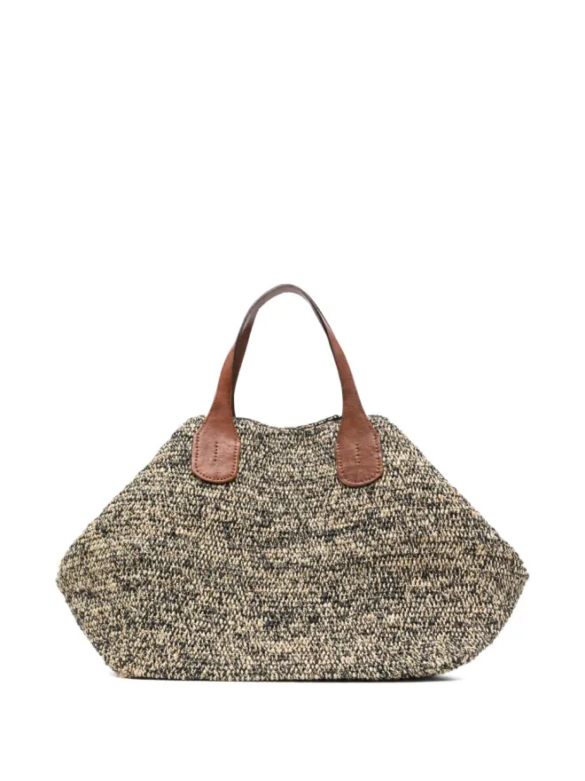IBELIV IBELIV Rio raffia handle tote bag - Neutralsの商品画像