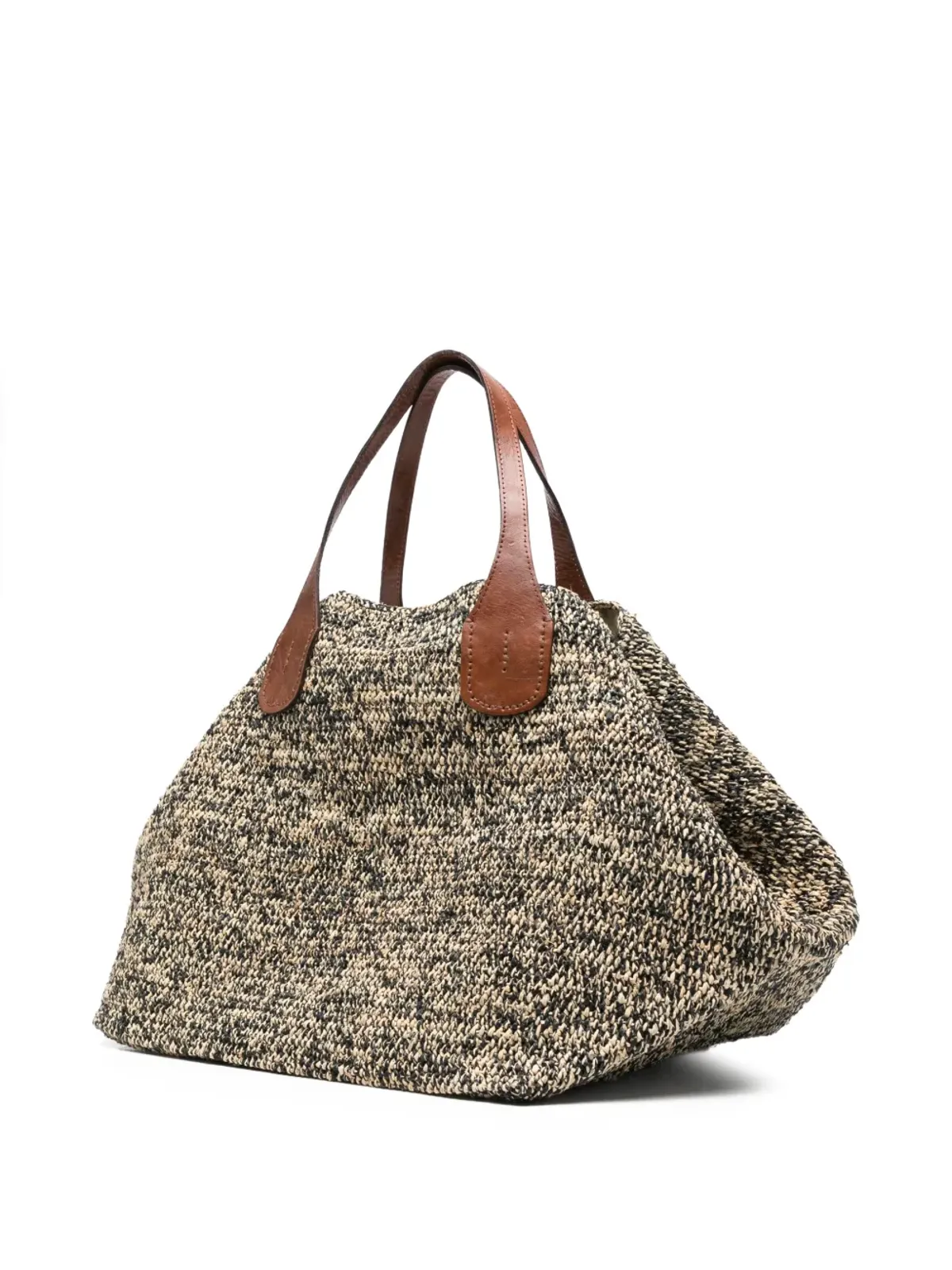 IBELIV Rio raffia handle tote bag - Neutrals - 画像3