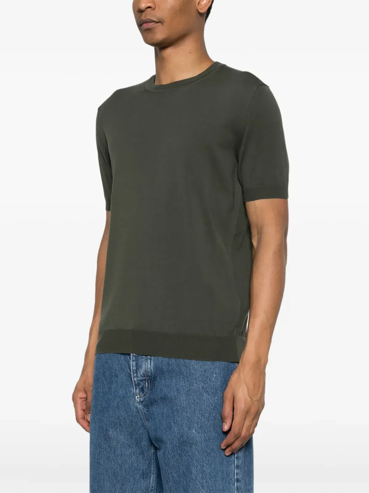 Baracuta クルーネック半袖Tシャツ - 画像3