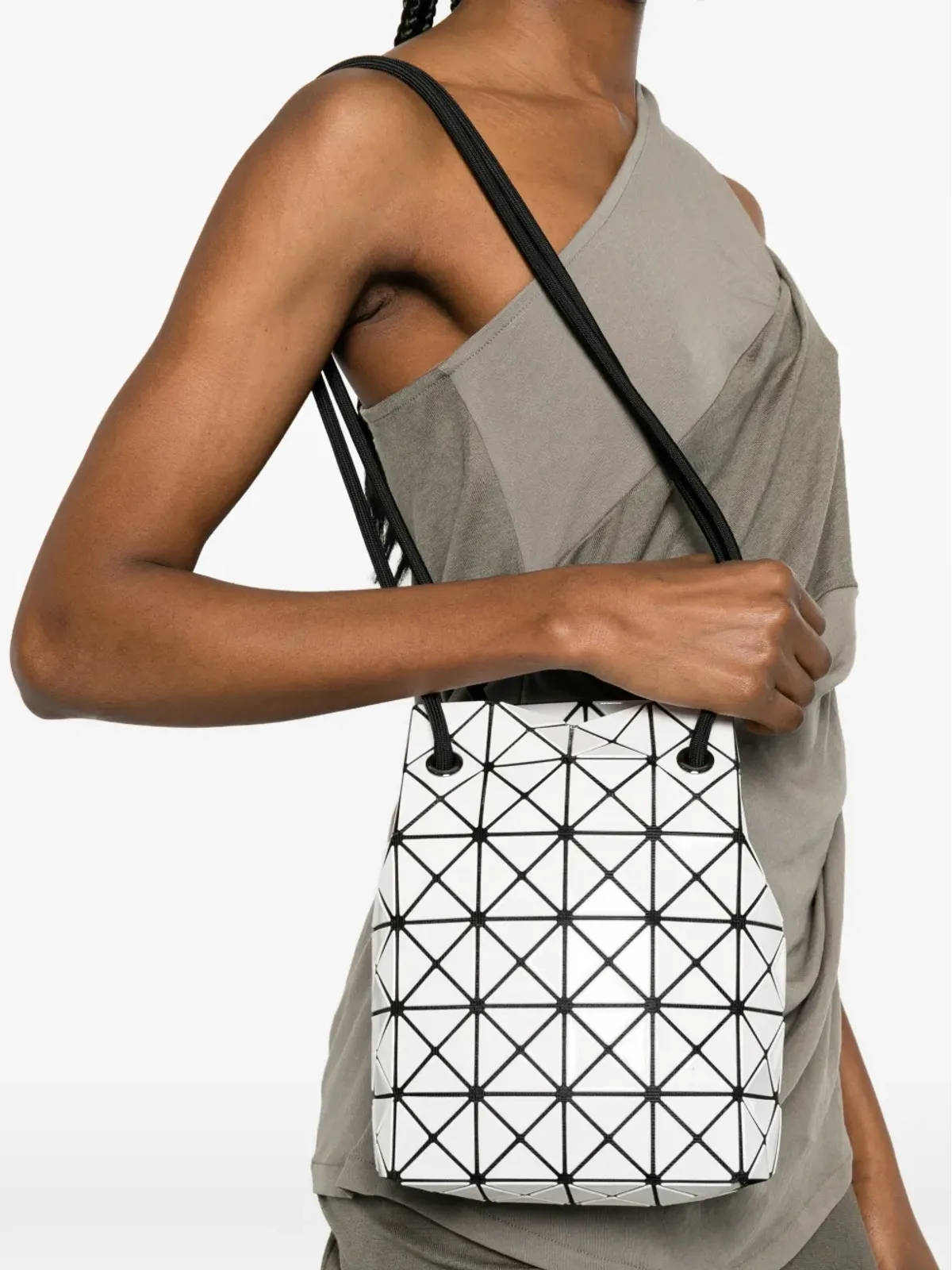 Bao Bao Issey Miyake 幾何学模様のショルダーバッグ - 画像2