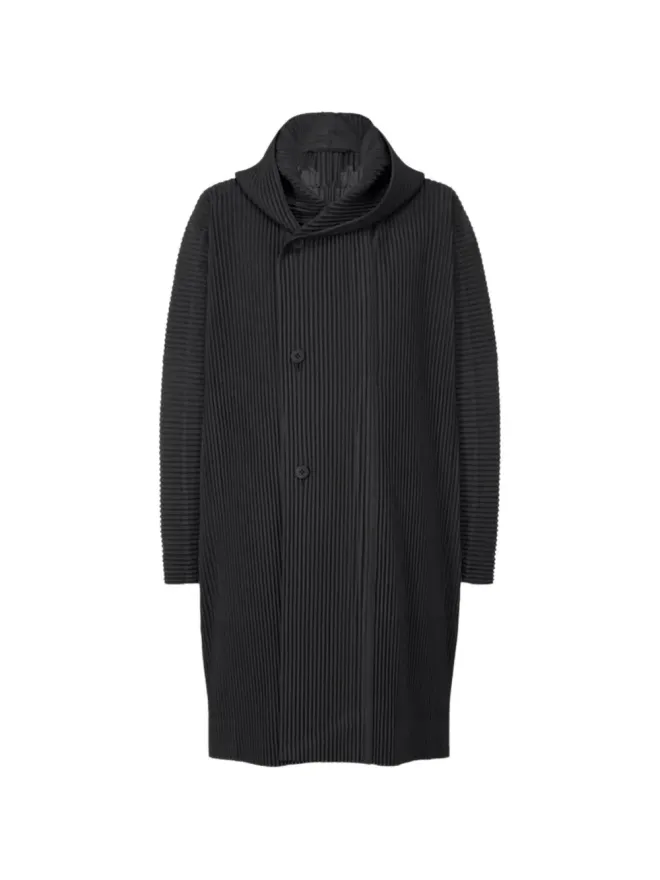 Issey Miyake Issey Miyake プリーツボタンコートの商品画像