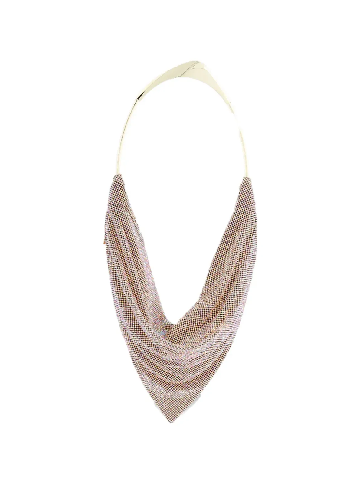 Benedetta Bruzziches クリスタルラインストーン装飾ハンドルポーチ - 画像1