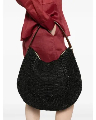 IBELIV Meva braided tote bag - Black - サムネイル2