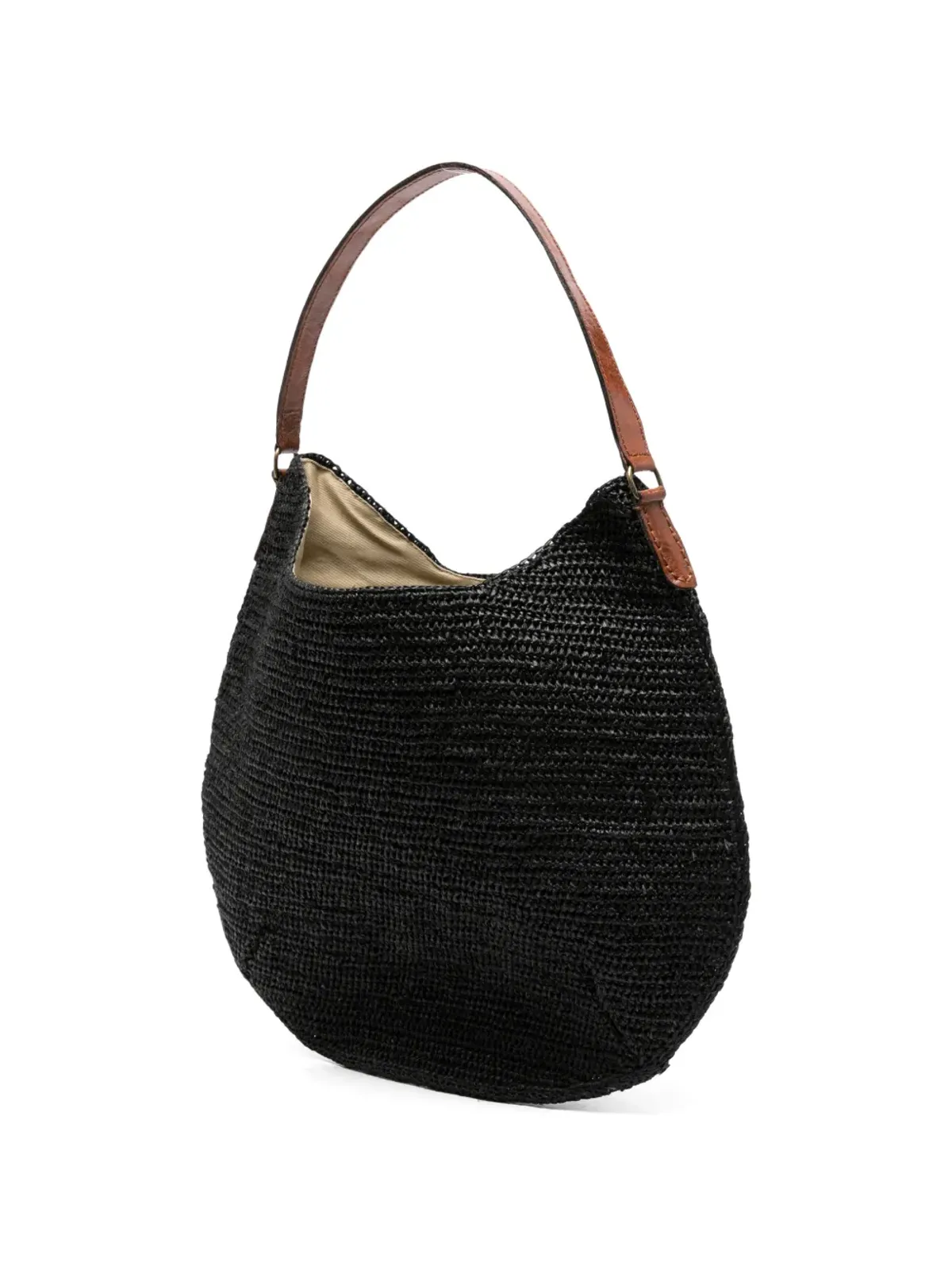 IBELIV Meva braided tote bag - Black - 画像3