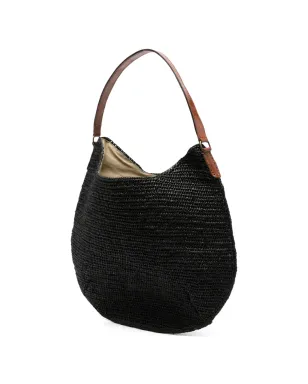 IBELIV Meva braided tote bag - Black - サムネイル3