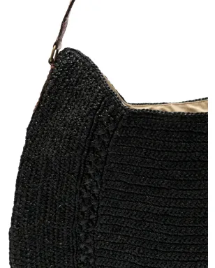 IBELIV Meva braided tote bag - Black - サムネイル4