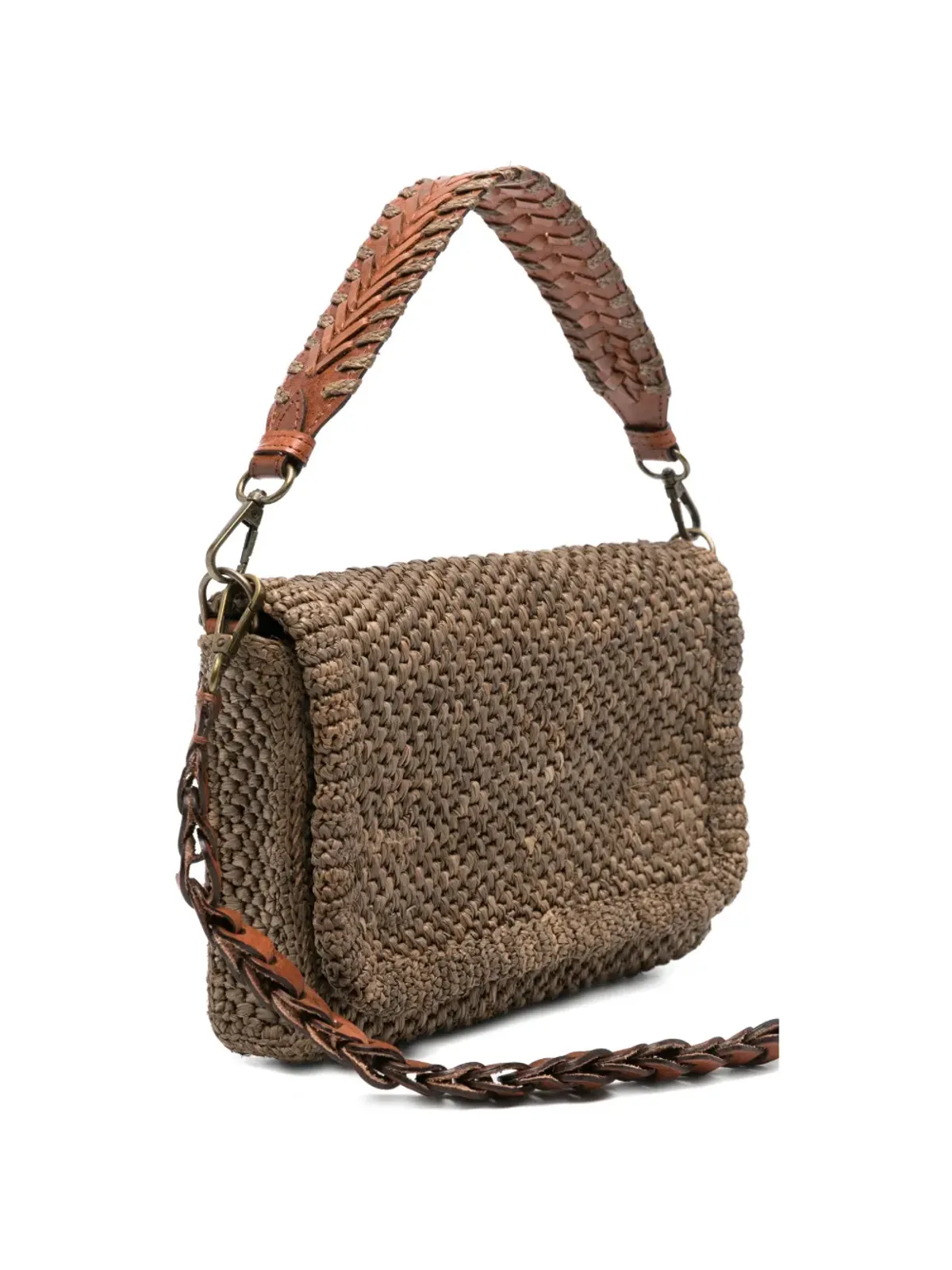 IBELIV Opera raffia tote bag - 画像4