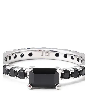 Izabel Display Ultra Slim band ring - Silver - サムネイル2