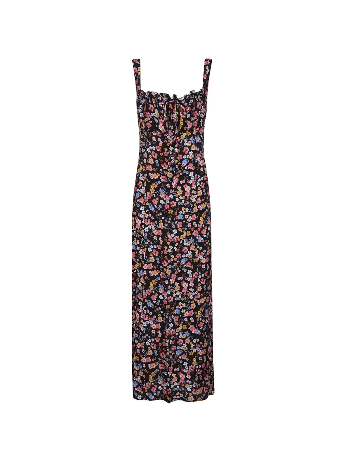 MAR DE MARGARITAS Megan tie-detail floral dress - 画像1