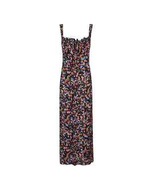 MAR DE MARGARITAS Megan tie-detail floral dress - サムネイル1
