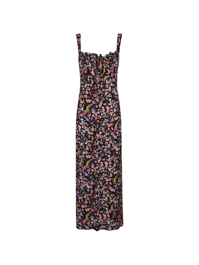MAR DE MARGARITAS MAR DE MARGARITAS Megan tie-detail floral dressの商品画像