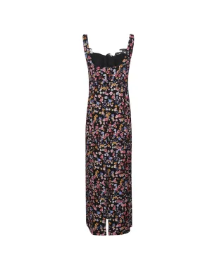 MAR DE MARGARITAS Megan tie-detail floral dress - サムネイル2
