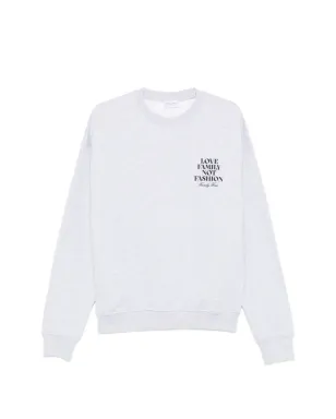 Family First レタリング入りスウェットシャツ - サムネイル1
