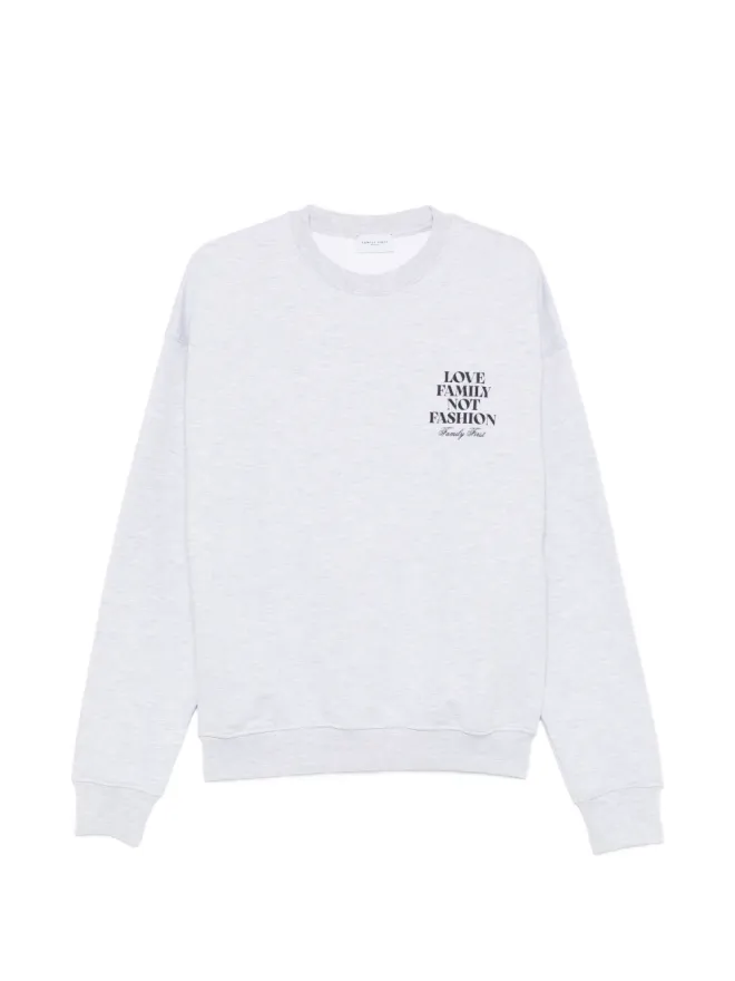Family First Family First レタリング入りスウェットシャツの商品画像