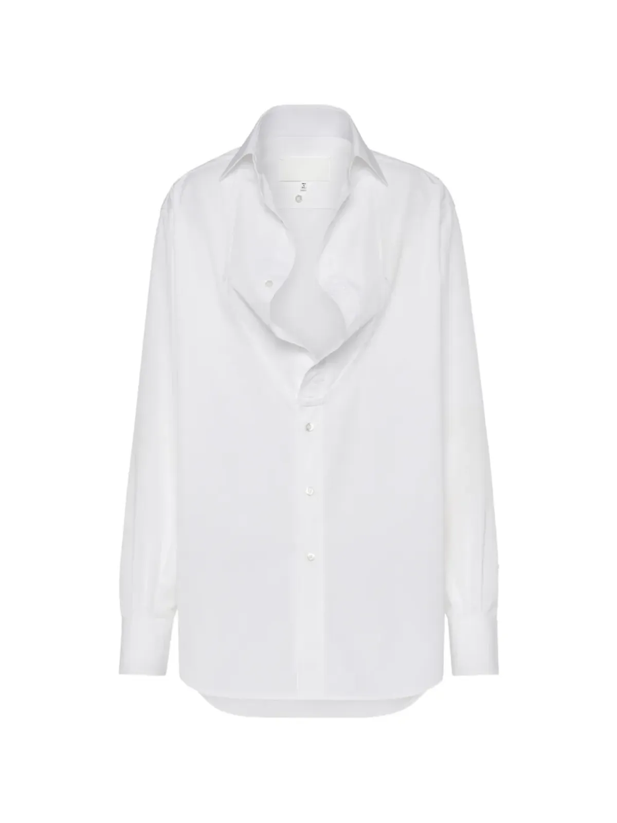 Maison Margiela 白の長袖シャツ - 画像1