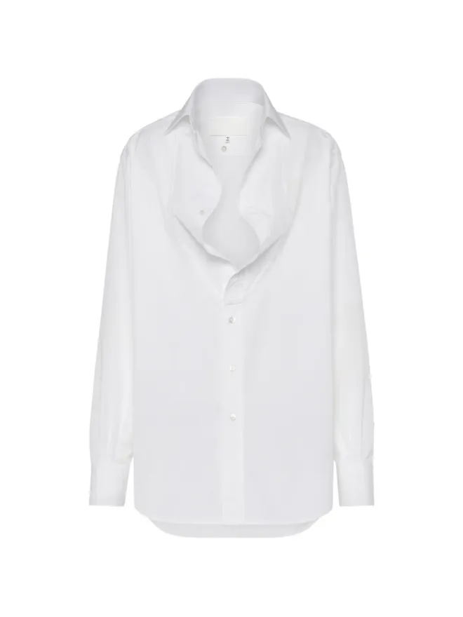 Maison Margiela Maison Margiela 白の長袖シャツの商品画像