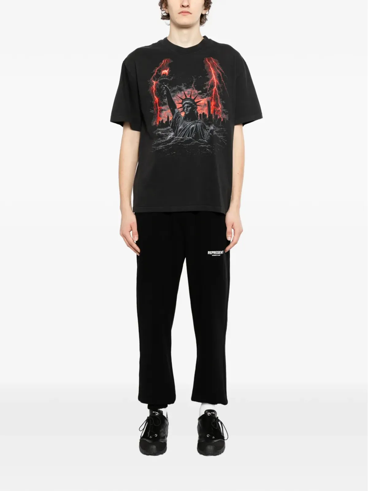 Melt スタチューグラフィックTシャツ - 画像2