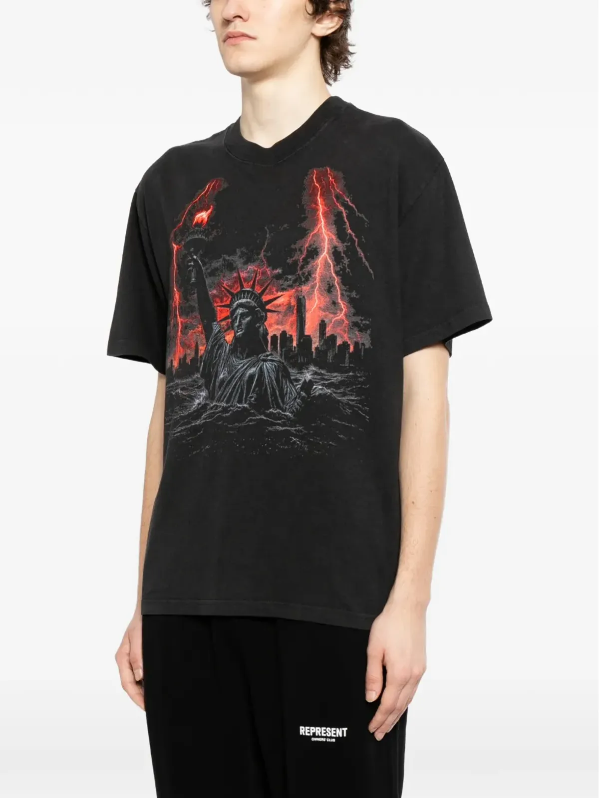 Melt スタチューグラフィックTシャツ - 画像3
