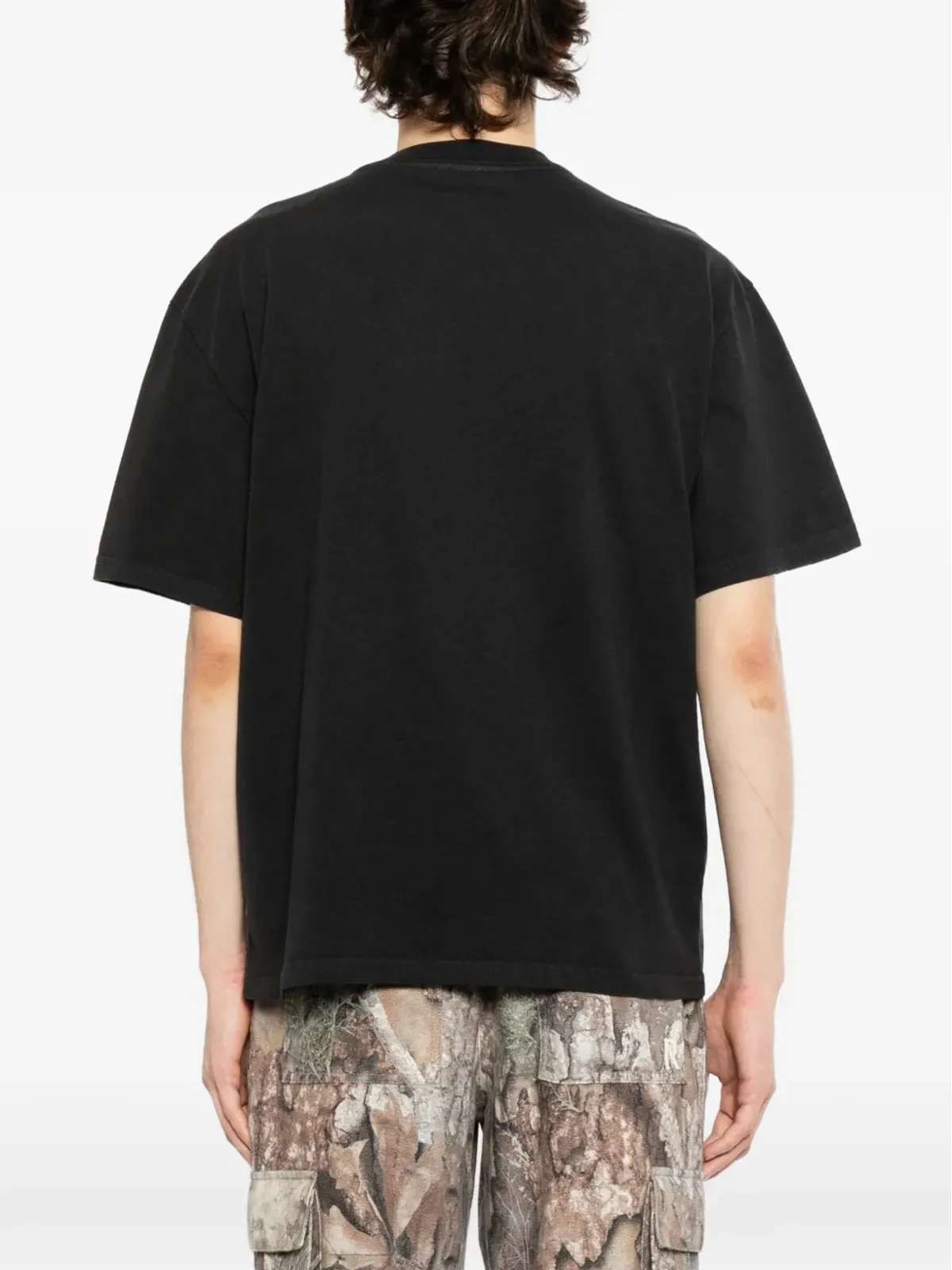 Melt スカルボーンプリントTシャツ - 画像4