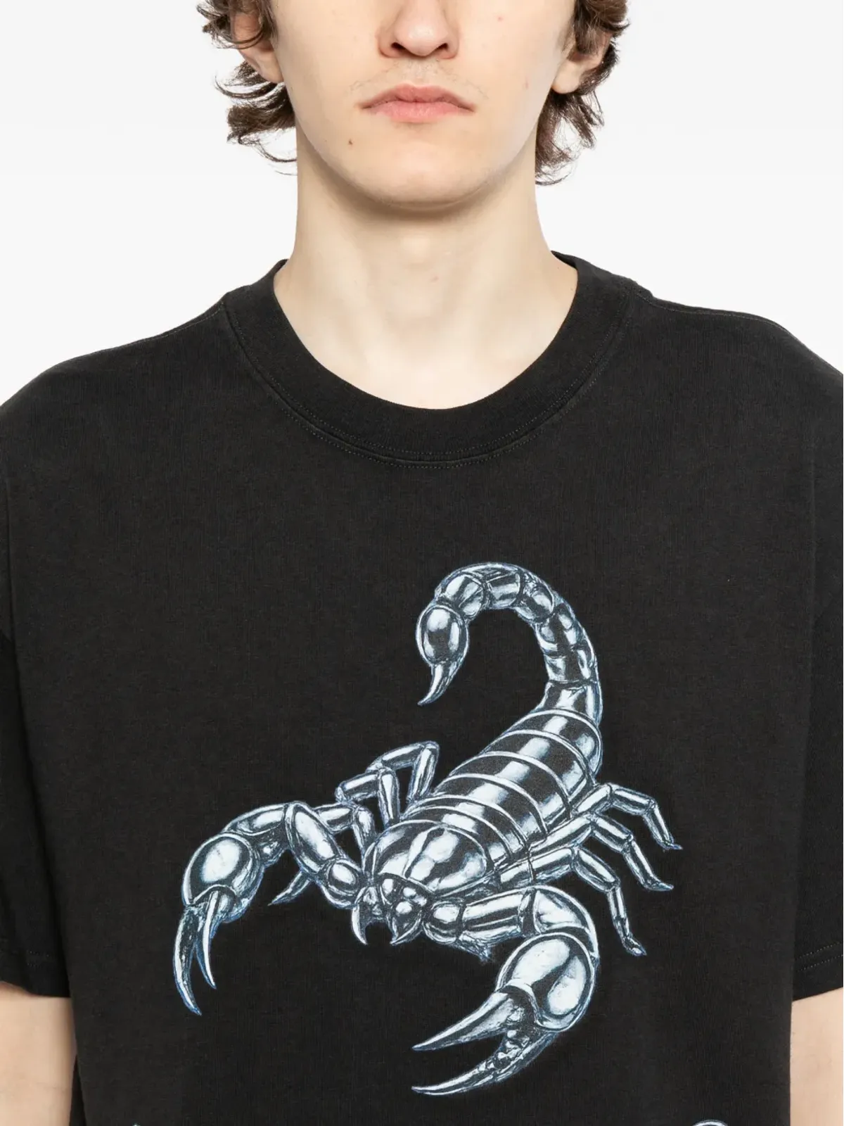 Melt サソリ柄プリントTシャツ - 画像5