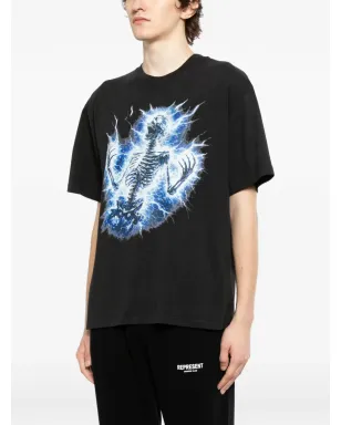 Melt スケルトンプリントTシャツ - サムネイル3