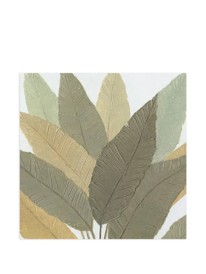 AGAVE QUADRI AGAVE QUADRI Calathea絵画 木製フレーム付き - グリーンの商品画像