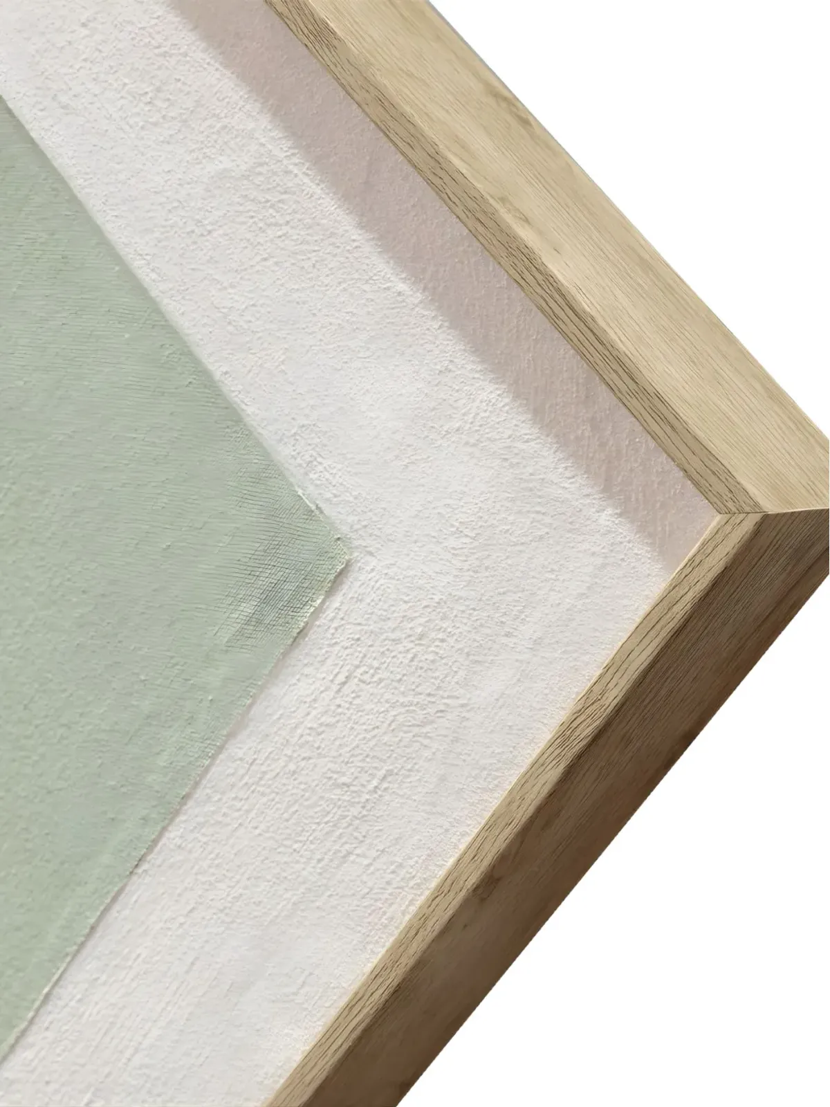 AGAVE QUADRI Sylva 木製フレーム入り絵画 - グリーン - 画像2