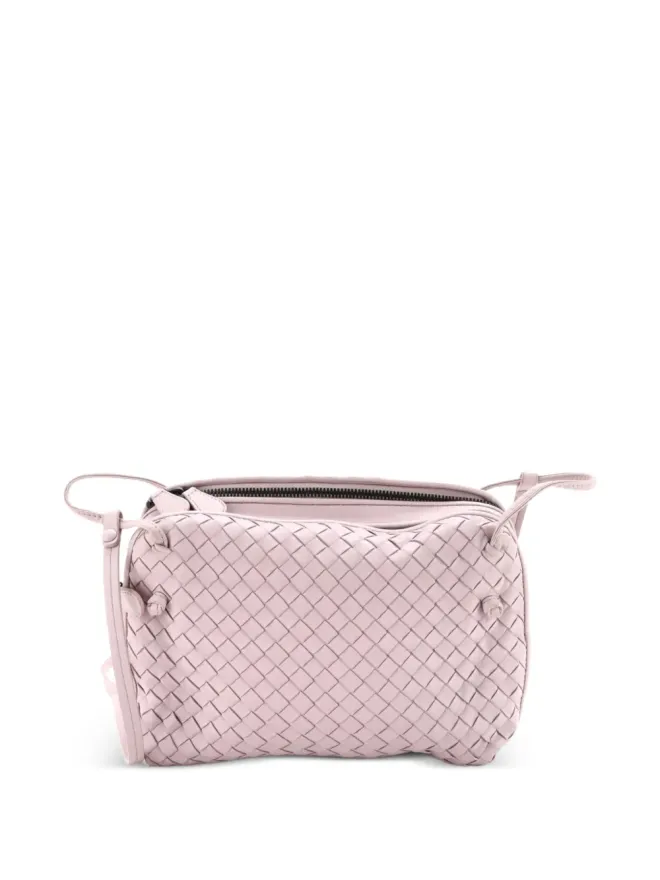 Bottega Veneta Pre-Owned Bottega Veneta ビンテージ ダブルジップ ノディーニ イントレッチァート ナパ クロスボディバッグ - ピンクの商品画像