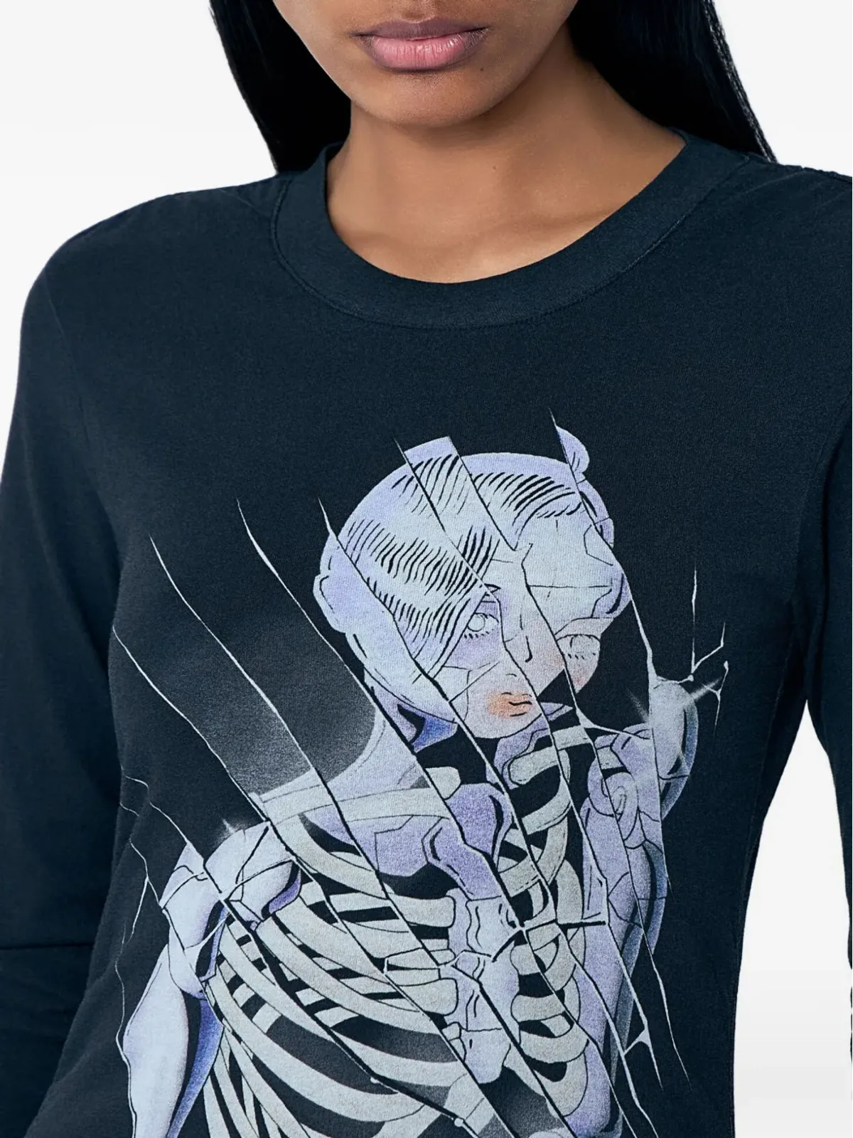 OUR LEGACY 長袖Tシャツ - ブラック - 画像4