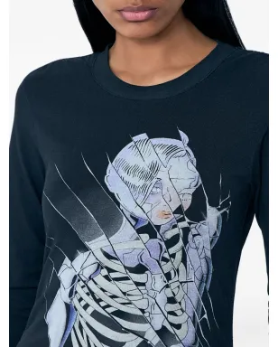 OUR LEGACY 長袖Tシャツ - ブラック - サムネイル4