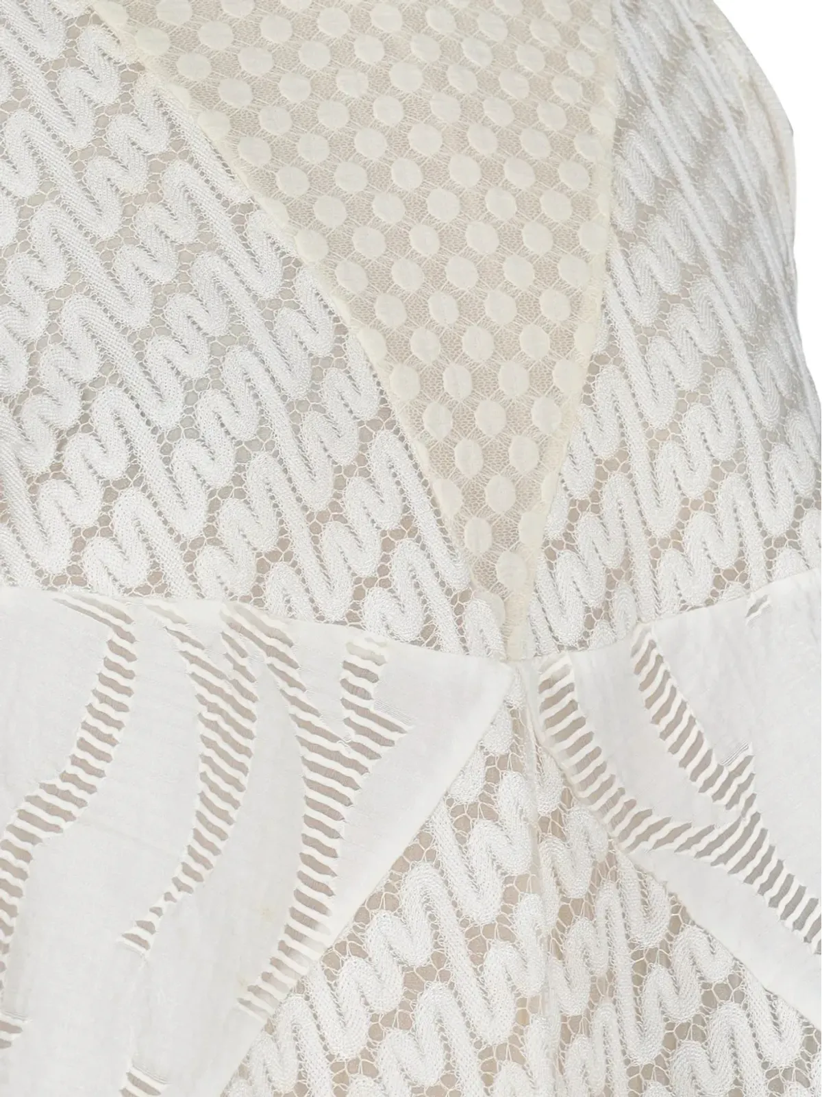 M Missoni Vintage ジャカード柄ミニドレス - 画像3