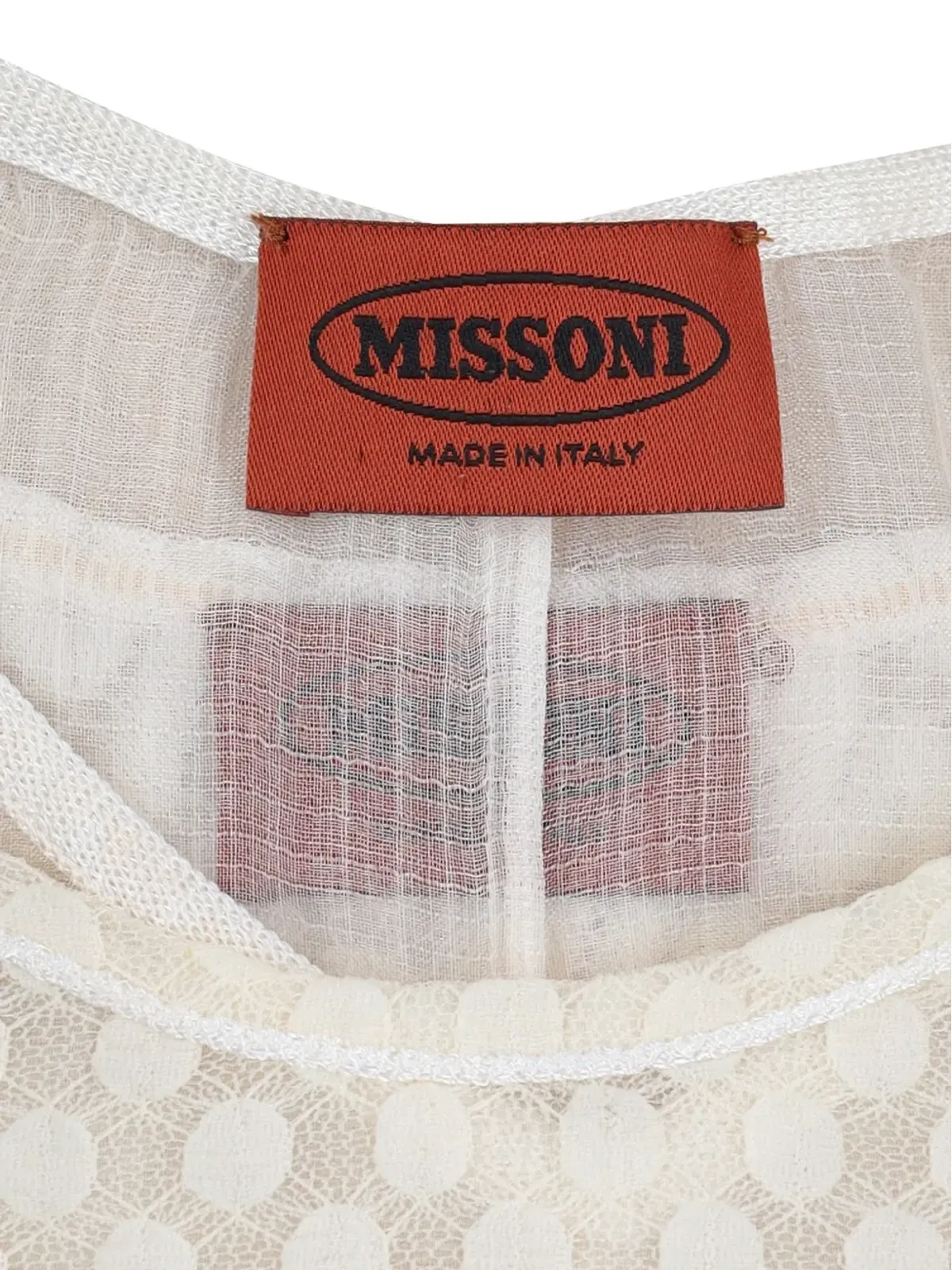 M Missoni Vintage ジャカード柄ミニドレス - 画像4