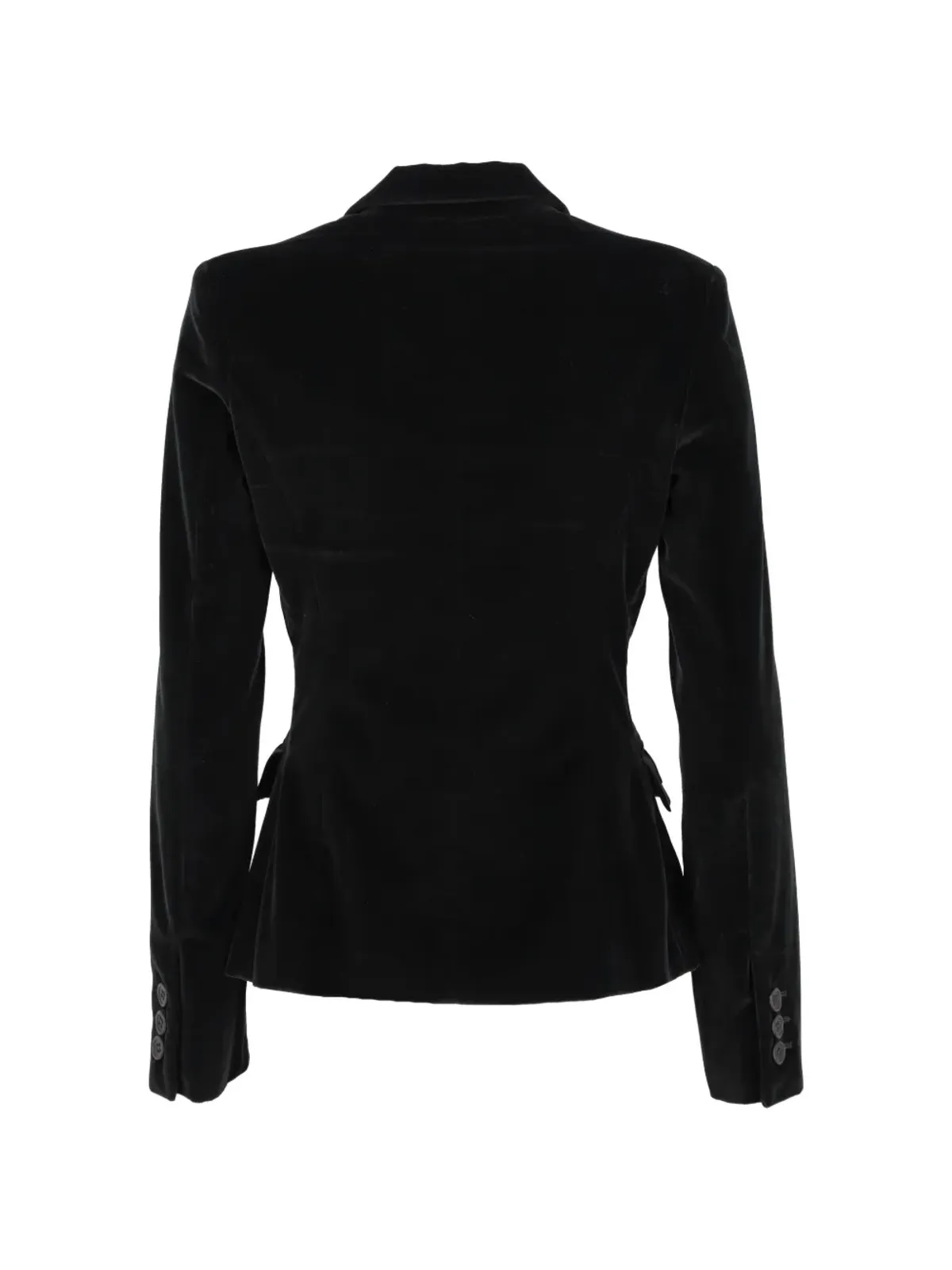 Ermanno Scervino Vintage velvet trim jacket - Black - 画像2